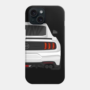 MUSTANG GT WHITE Phone Case