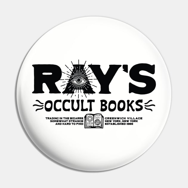 Ray's Occult Books Pin by Pufahl