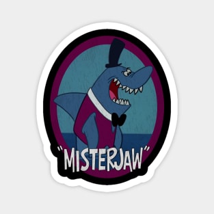 Retro Cartoon Mister Shark Jaws Magnet