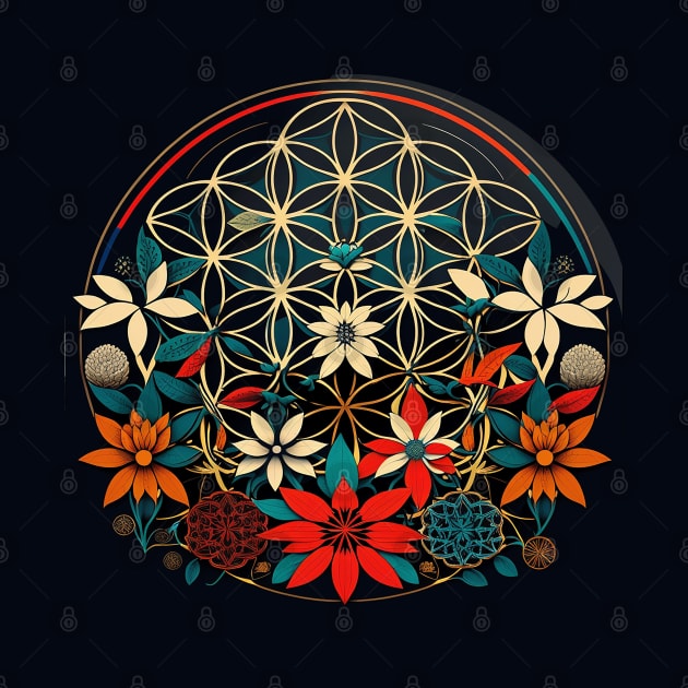 Sacred Geometry Flower of life by tatadonets