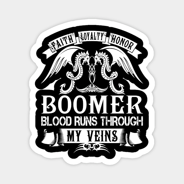 BOOMER Magnet by DOmiti