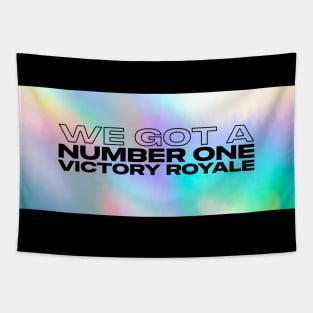 Fortnite we got a number one victory royale Tapestry