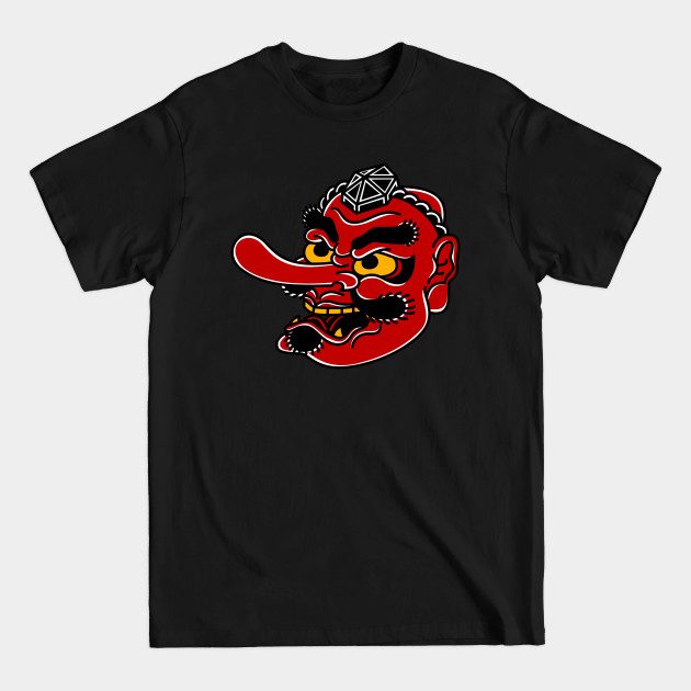 Discover Japanese Tengu Mask - Japan - T-Shirt