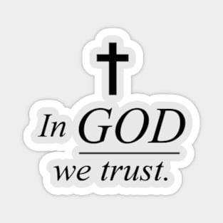 In God We Trust Magnet