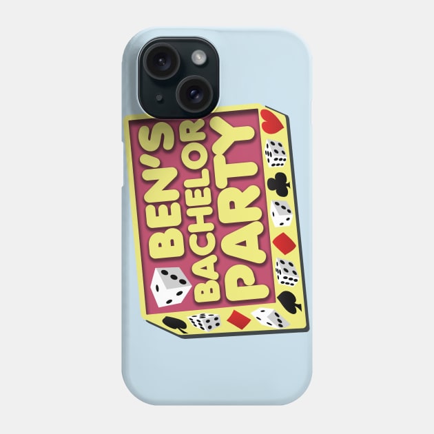 Ben's Bachelor Party Phone Case by sheepypu