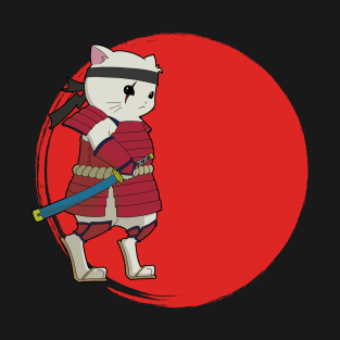 The Samurai Cat T-Shirt