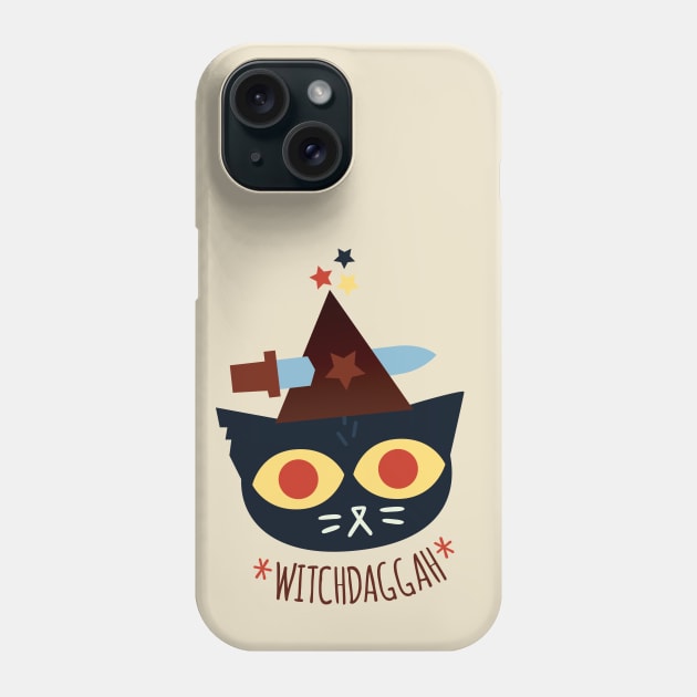 Witch Daggah Phone Case by Poogz