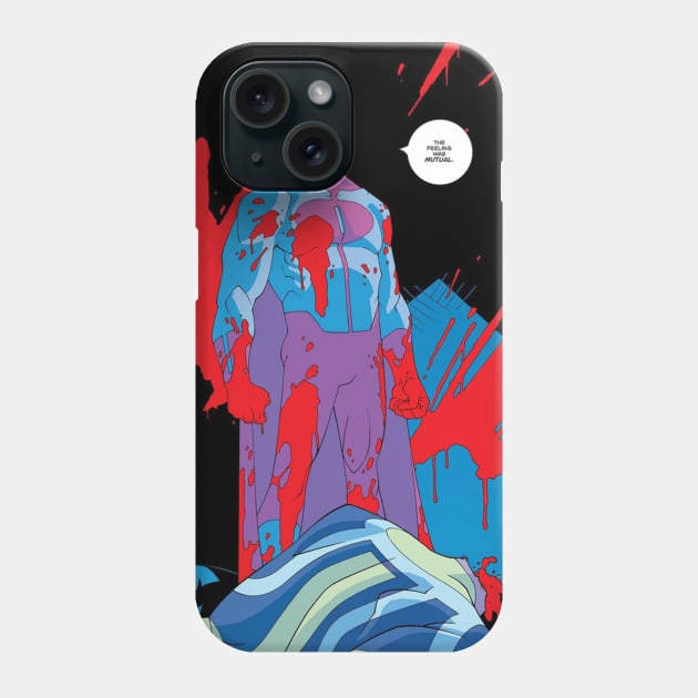 omni man finis killing immortal Phone Case by super villain