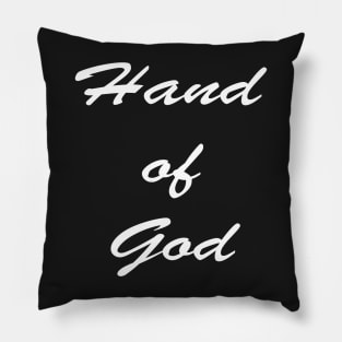 Hand of God Adios Diego 10 Pillow