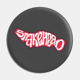 snakehead typography Pin