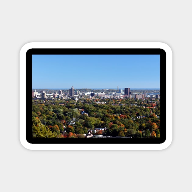 New Haven, CT Magnet by Rob Johnson Photography