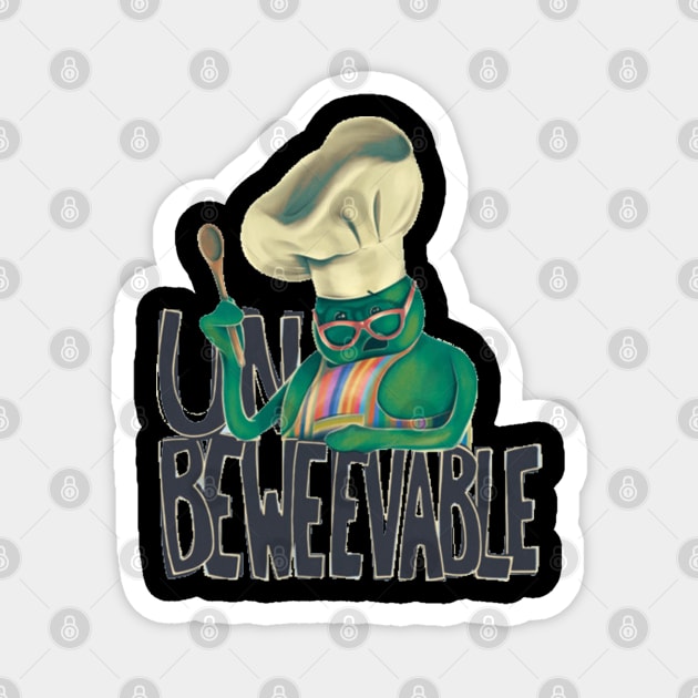 Tiny Chef Magnet by Kelo