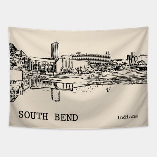 South Bend Indiana Tapestry