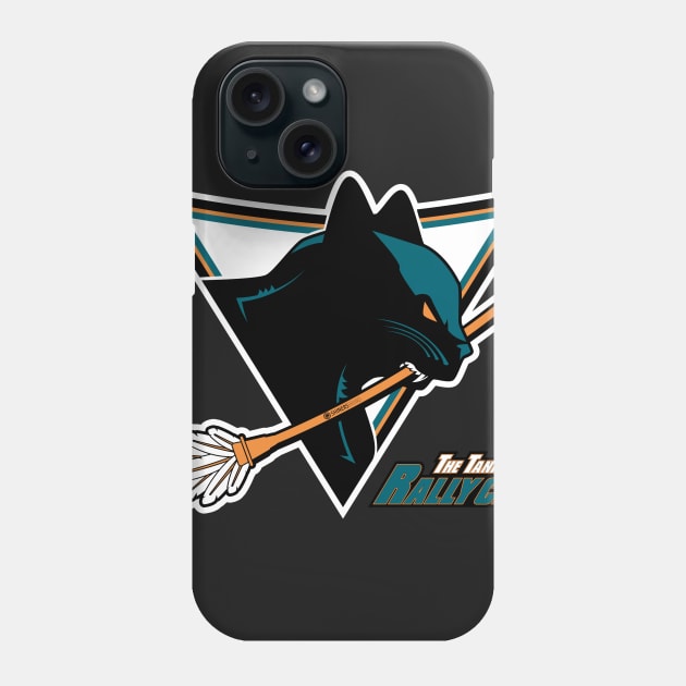 Rally Cat Phone Case by shinersbrand