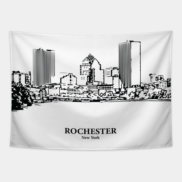 Rochester - New York Tapestry by Lakeric