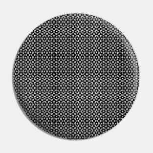 Black and White Pattern Pin