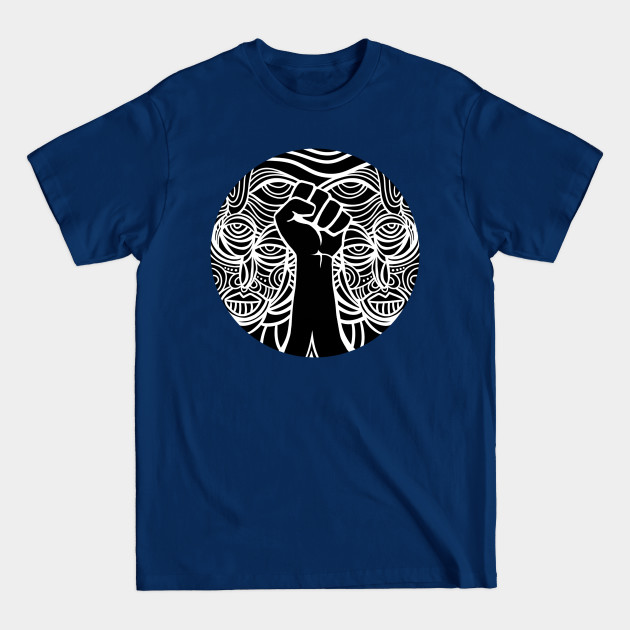 Power (black) - African American Art - T-Shirt