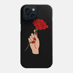 Hand flower Phone Case