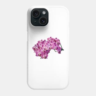 Pink orchid Phone Case