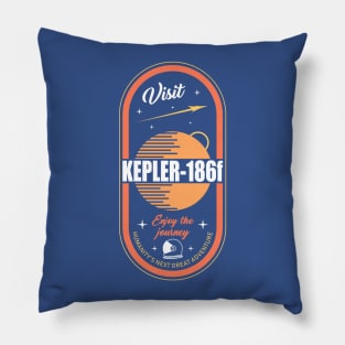 Visit Kepler 186f Pillow