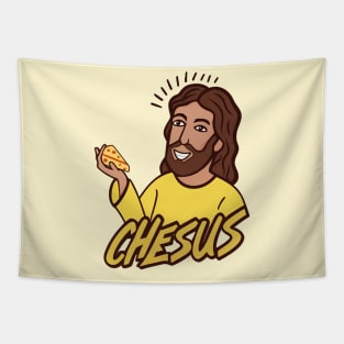 Jesus is now chesus funny Tapestry