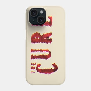 The cure glitch Phone Case