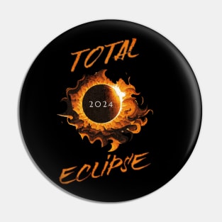 Total Eclipse 2024 Pin