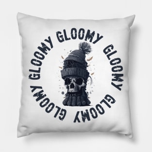 Gloomy skull Pillow