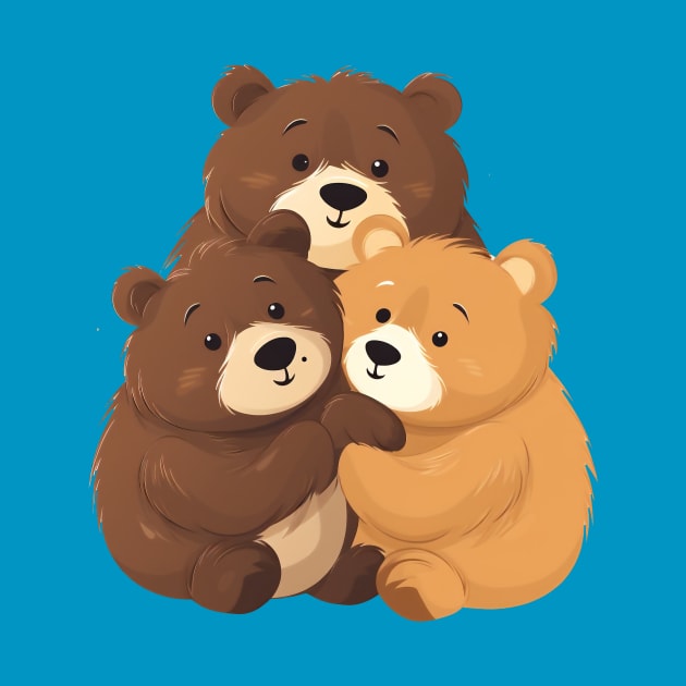 three tender bears by javierparra