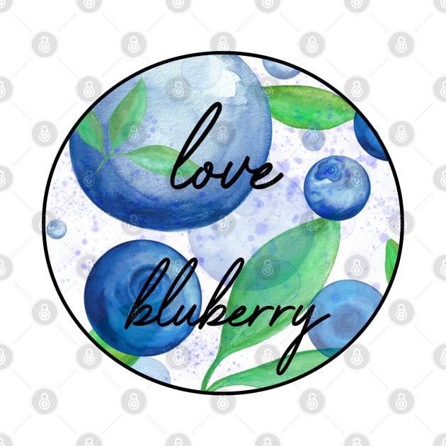 love blueberry by Carolina Cabreira