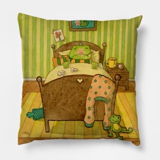 Poor frog Pillow