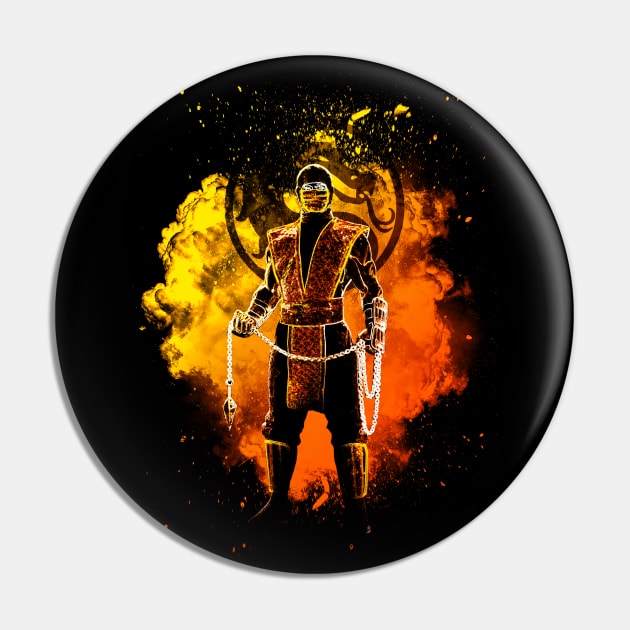 Soul of the Fire ninja Pin by Donnie