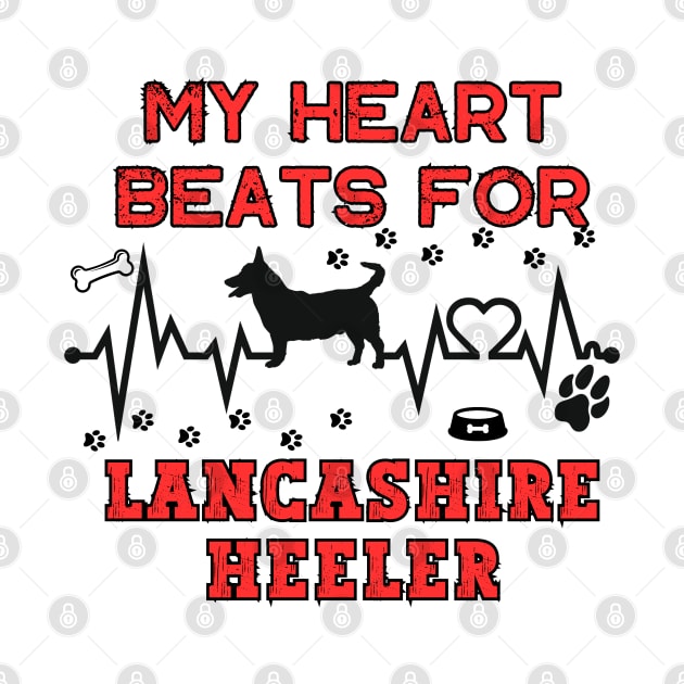 Lancashire Heeler - Heart Beat by MonkaGraphics