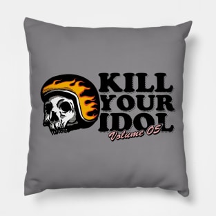 Kill Your Idol Skull Pillow