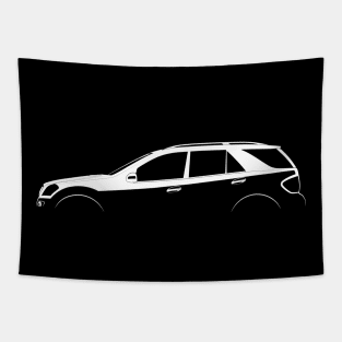 Mercedes-Benz M-Class (W164) Silhouette Tapestry