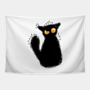 JudgmentalCat MS paint Tapestry