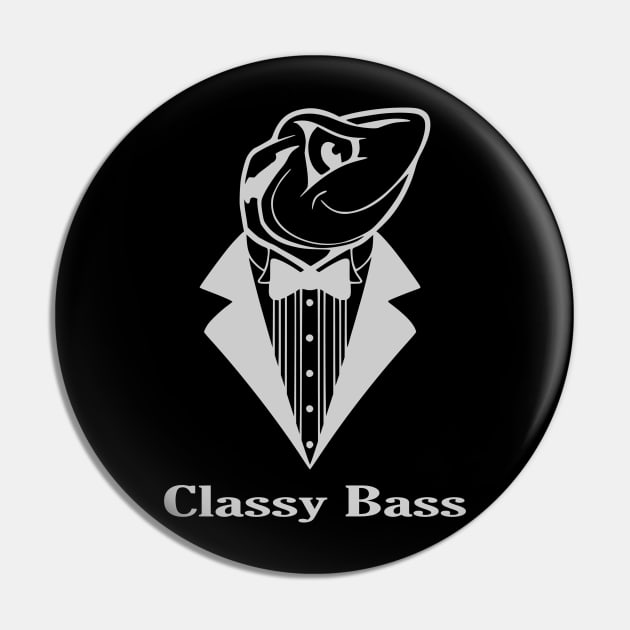 Classy Bass Pin by Fisherbum