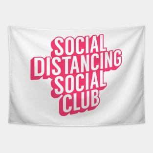 Social Distancing Social Club Tapestry