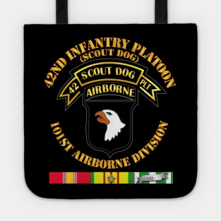 42nd Infantry Platoon - Scout Dog - w VN SVC Tote