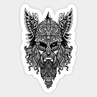 Odin's Wisdom - Realm of All-Father, the Norse God Sticker for Sale by  KamilMalinowski