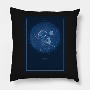 Sand Worm Star Constellation Poster - Board Game Inspired Graphic - Tabletop Gaming  - BGG Pillow