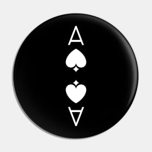 spades ace Pin