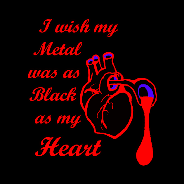 Black Metal Heart by Senomar