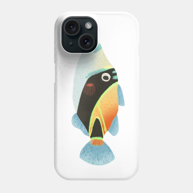 Humuhumunukunukuapua'a Hawaiian Trigger Fish Phone Case by tarynosaurus