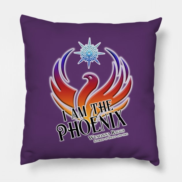 I am the Phoenix. Wynonna Riggs. Pillow by KimbraSwain