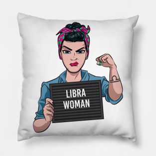 Libra Woman Pillow