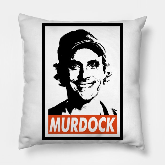 A-team - Murdock Pillow by DoctorBlue