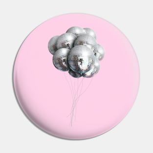 Disco ballons Pin