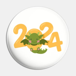 2024 dragon year Pin