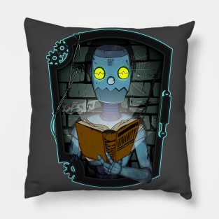 Robot and a Humanity book Pillow